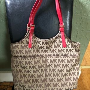 Michael Kors Signature MK Canvas Tote!